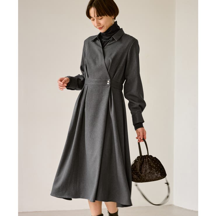 カシュクールシャツコンシャスワンピース | ROPE' PICNIC | 詳細画像9 