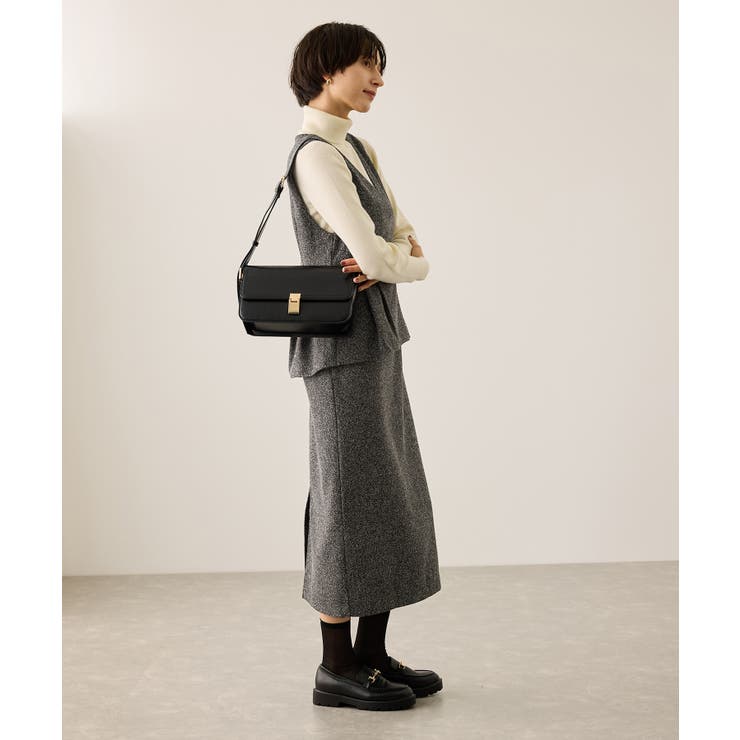 【新色追加】レイヤード風ペプラムジャンパースカート | ROPE' PICNIC | 詳細画像15 