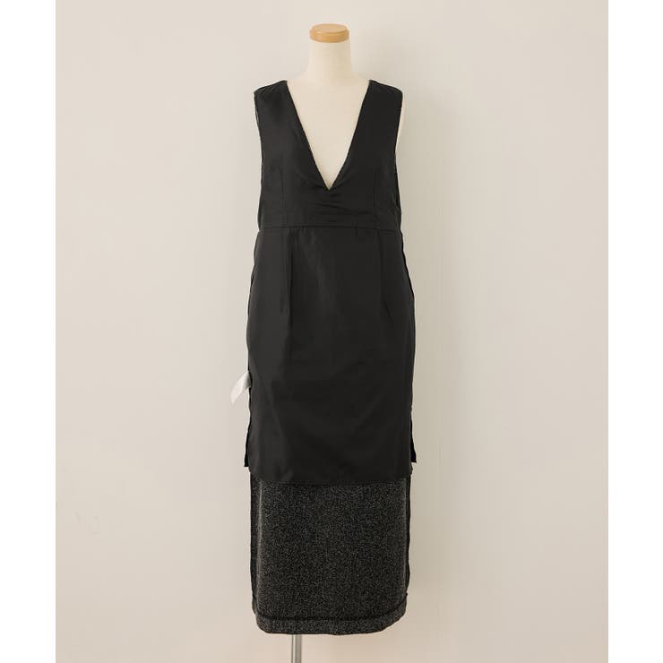 【新色追加】レイヤード風ペプラムジャンパースカート | ROPE' PICNIC | 詳細画像37 