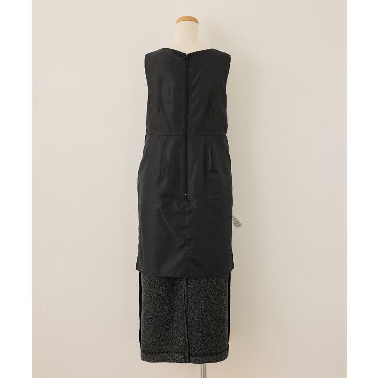 【新色追加】レイヤード風ペプラムジャンパースカート | ROPE' PICNIC | 詳細画像38 