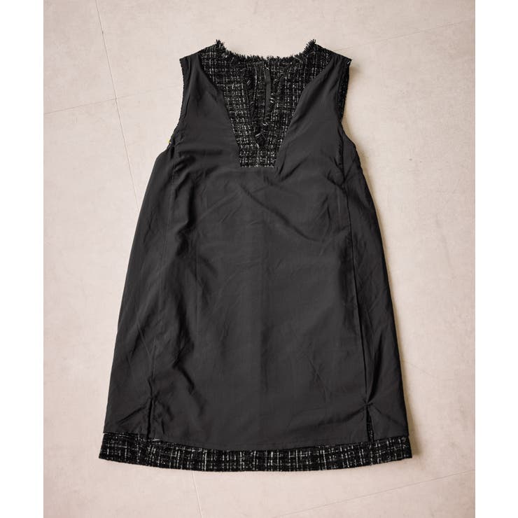 キーネックツイードジャンパースカート ワンピース/着丈が選べる | ROPE' PICNIC | 詳細画像45 