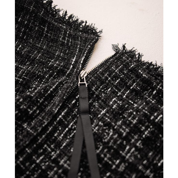 キーネックツイードジャンパースカート ワンピース/着丈が選べる | ROPE' PICNIC | 詳細画像47 