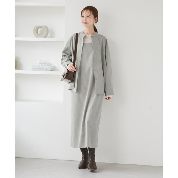 ストライプアイラインキャミワンピース/セットアップ対応 | ROPE' PICNIC | 詳細画像11 