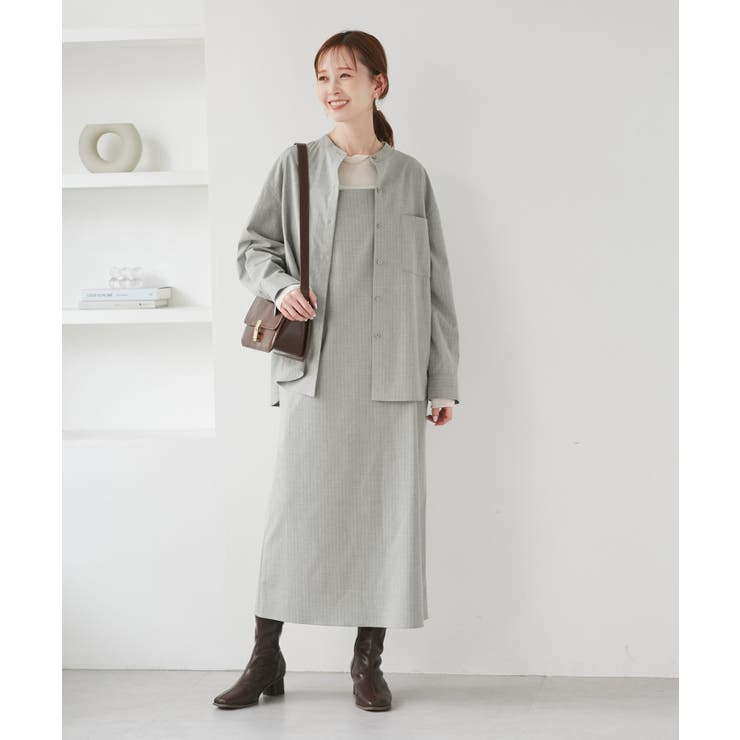 ストライプアイラインキャミワンピース/セットアップ対応 | ROPE' PICNIC | 詳細画像12 