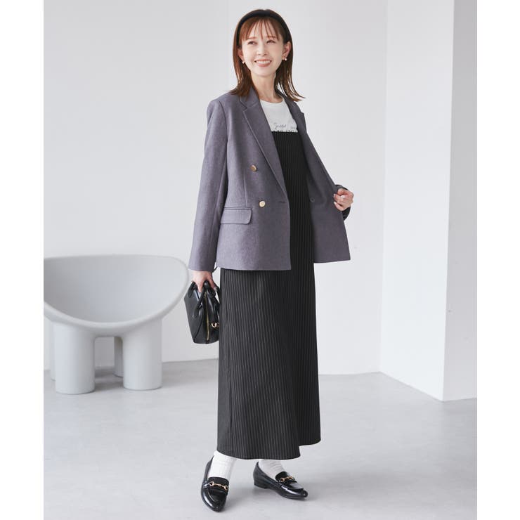 ストライプアイラインキャミワンピース/セットアップ対応 | ROPE' PICNIC | 詳細画像15 