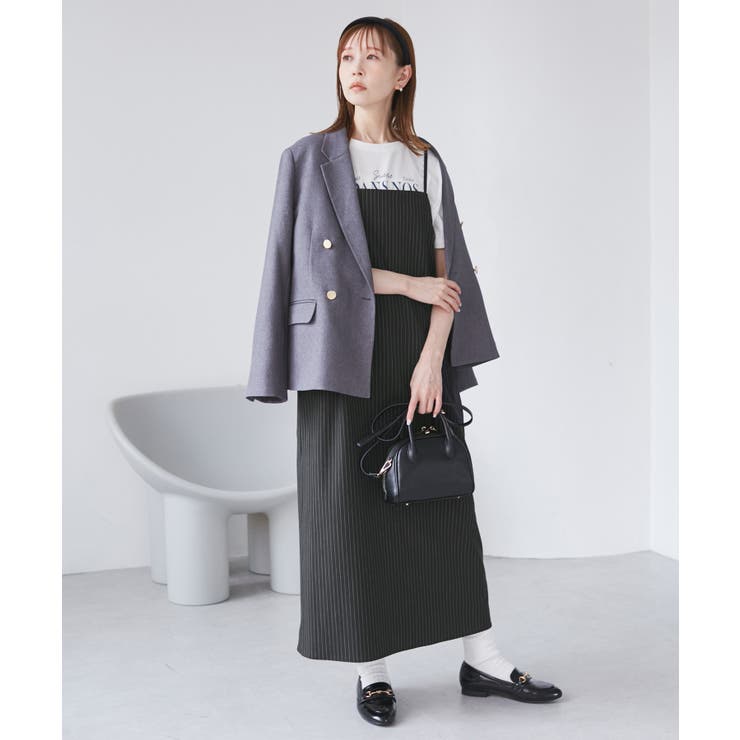 ストライプアイラインキャミワンピース/セットアップ対応 | ROPE' PICNIC | 詳細画像16 