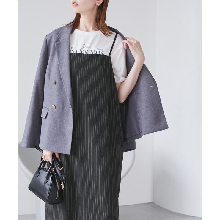 ストライプアイラインキャミワンピース/セットアップ対応 | ROPE' PICNIC | 詳細画像18 