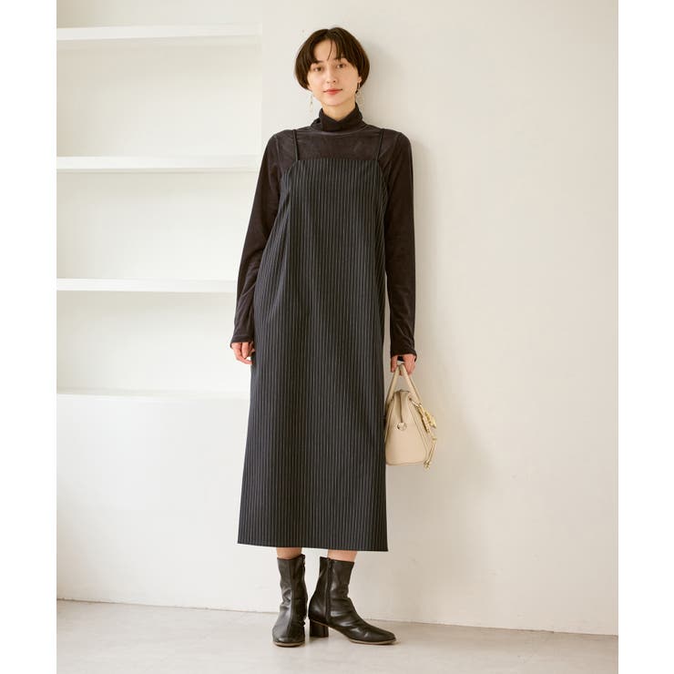 ストライプアイラインキャミワンピース/セットアップ対応 | ROPE' PICNIC | 詳細画像3 