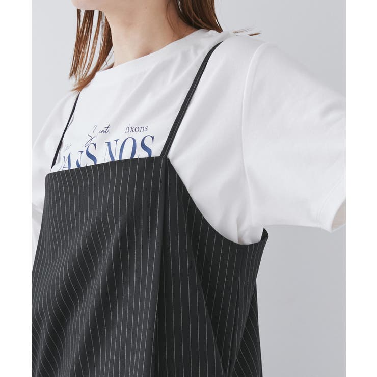 ストライプアイラインキャミワンピース/セットアップ対応 | ROPE' PICNIC | 詳細画像30 