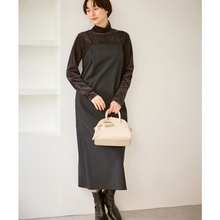 ストライプアイラインキャミワンピース/セットアップ対応 | ROPE' PICNIC | 詳細画像5 