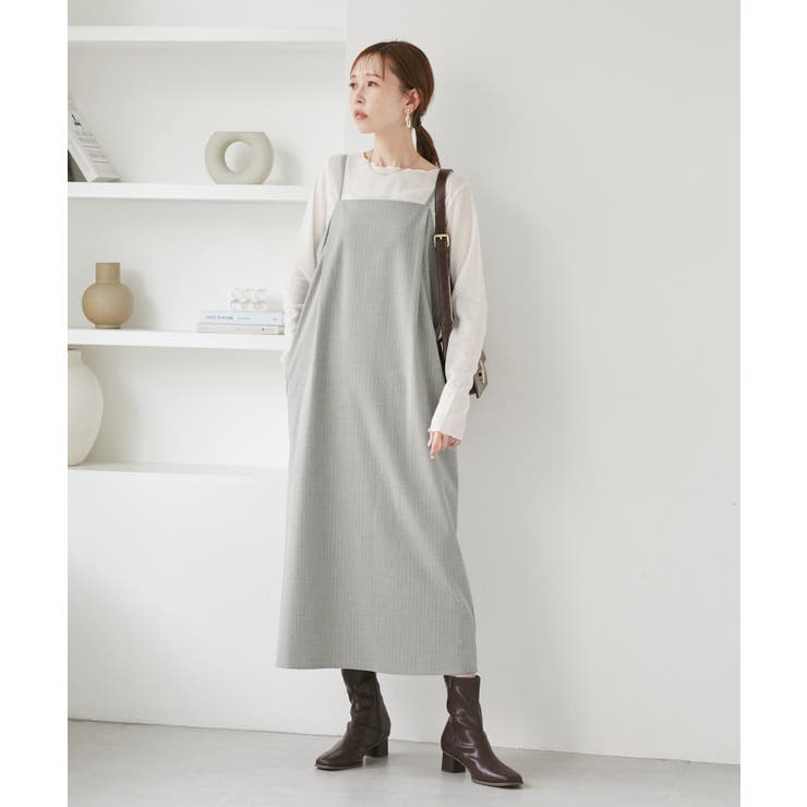 ストライプアイラインキャミワンピース/セットアップ対応 | ROPE' PICNIC | 詳細画像9 