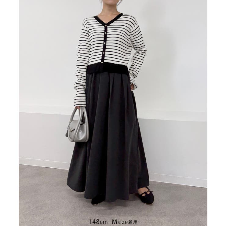 【新色追加】メタル釦ドッキングワンピース | ROPE' PICNIC | 詳細画像20 