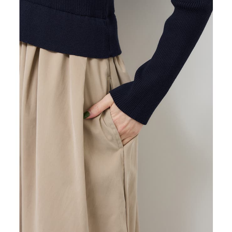 【新色追加】メタル釦ドッキングワンピース | ROPE' PICNIC | 詳細画像32 