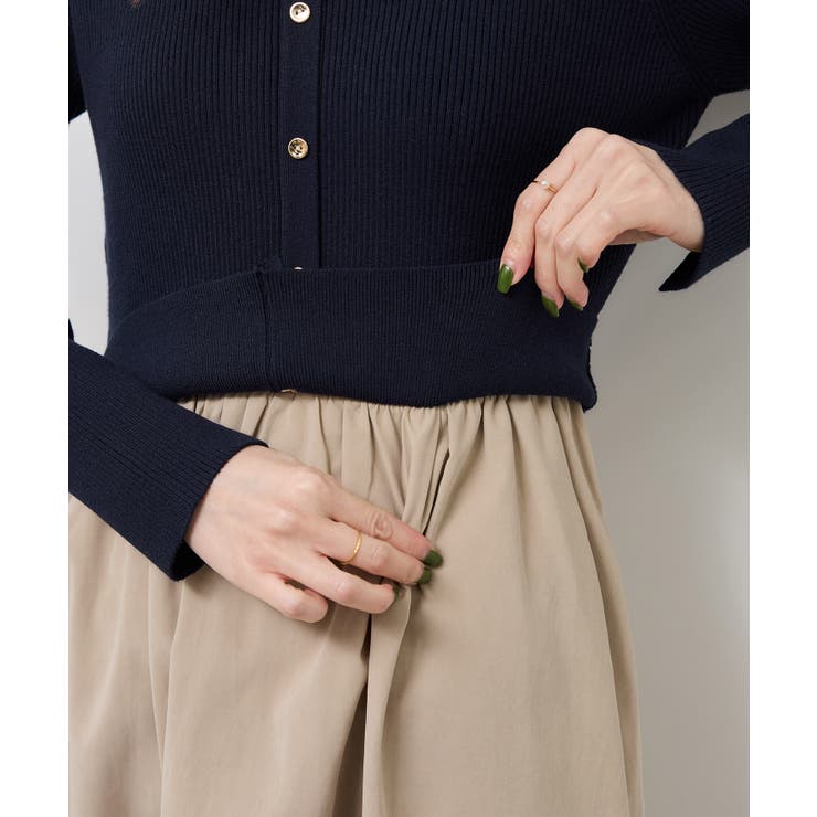 【新色追加】メタル釦ドッキングワンピース | ROPE' PICNIC | 詳細画像33 