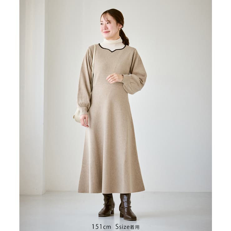 ハートネックニットワンピース | ROPE' PICNIC | 詳細画像16 