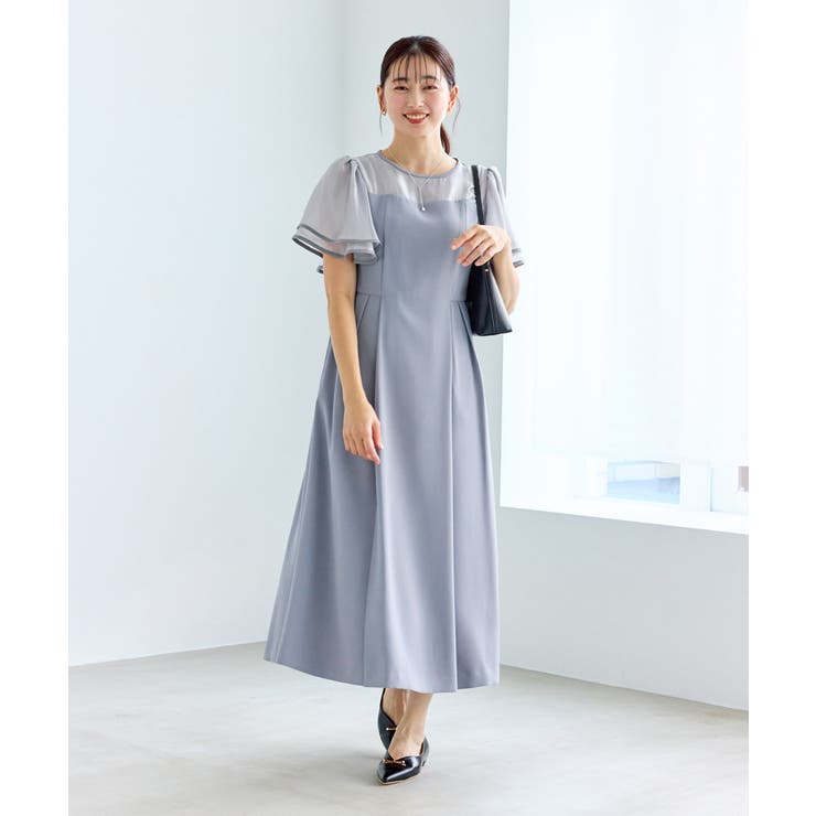 【Mon E’toile/モンエトワール】フレア袖ビスチェデザインワンピース | ROPE' PICNIC | 詳細画像11 