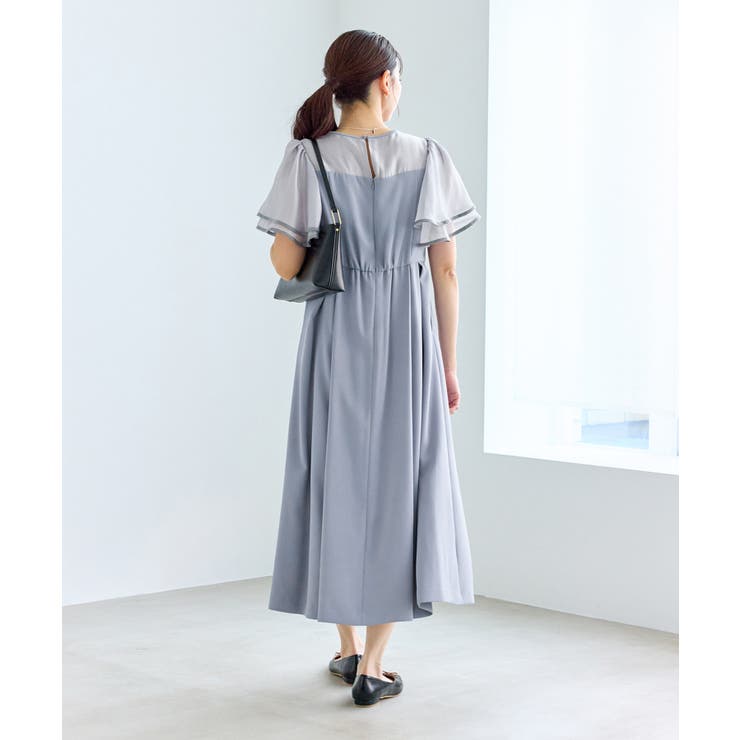 【Mon E’toile/モンエトワール】フレア袖ビスチェデザインワンピース | ROPE' PICNIC | 詳細画像12 