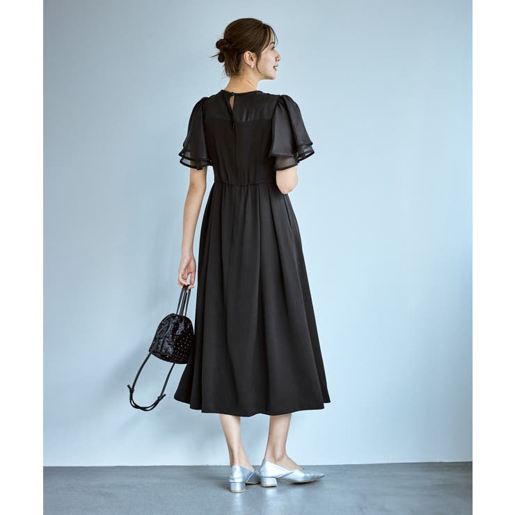 【Mon E’toile/モンエトワール】フレア袖ビスチェデザインワンピース | ROPE' PICNIC | 詳細画像14 