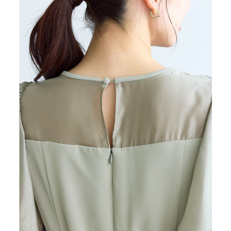 【Mon E’toile/モンエトワール】フレア袖ビスチェデザインワンピース | ROPE' PICNIC | 詳細画像20 