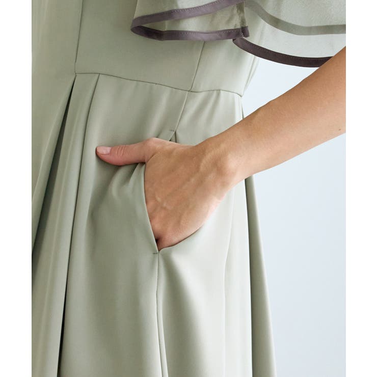 【Mon E’toile/モンエトワール】フレア袖ビスチェデザインワンピース | ROPE' PICNIC | 詳細画像23 