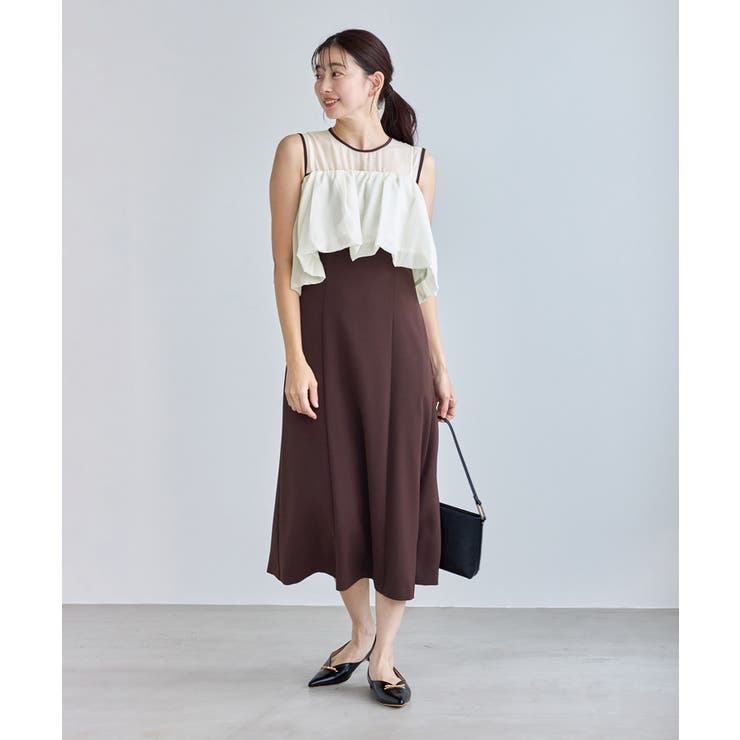 バルーンビスチェセットワンピース マルチWAY | ROPE' PICNIC | 詳細画像11 