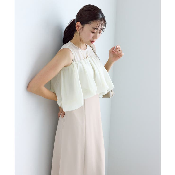 バルーンビスチェセットワンピース マルチWAY | ROPE' PICNIC | 詳細画像23 