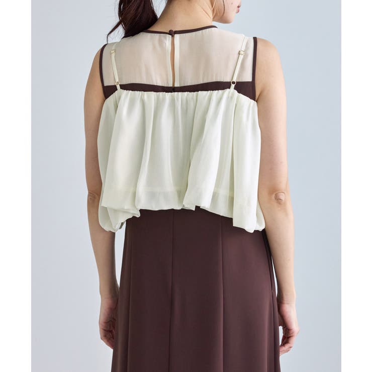 バルーンビスチェセットワンピース マルチWAY | ROPE' PICNIC | 詳細画像43 