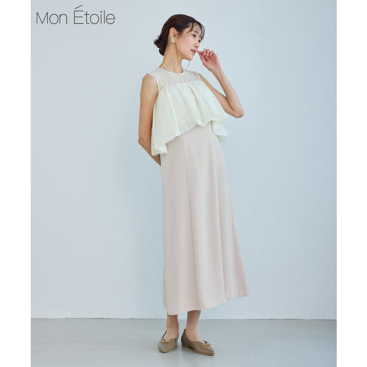 【Mon E’toile モンエトワール】バルーンビスチェセットワンピース | ROPE' PICNIC | 詳細画像52 