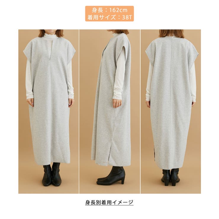 【WEB限定】着丈が選べる/オーバーサイズカフタンワンピース | ROPE' PICNIC | 詳細画像35 