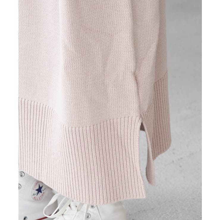 【WEB限定】バックボタンリラックスニットワンピース | ROPE' PICNIC | 詳細画像9 