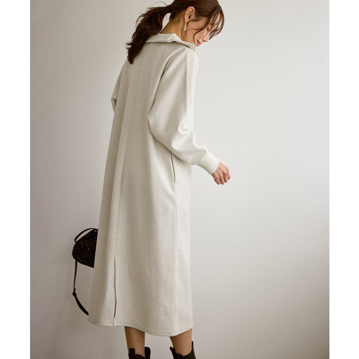 【emur/エミュール】圧縮起毛ステンニットワンピース | ROPE' PICNIC | 詳細画像13 