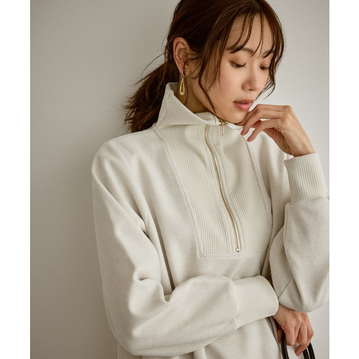 【emur/エミュール】圧縮起毛ステンニットワンピース | ROPE' PICNIC | 詳細画像15 