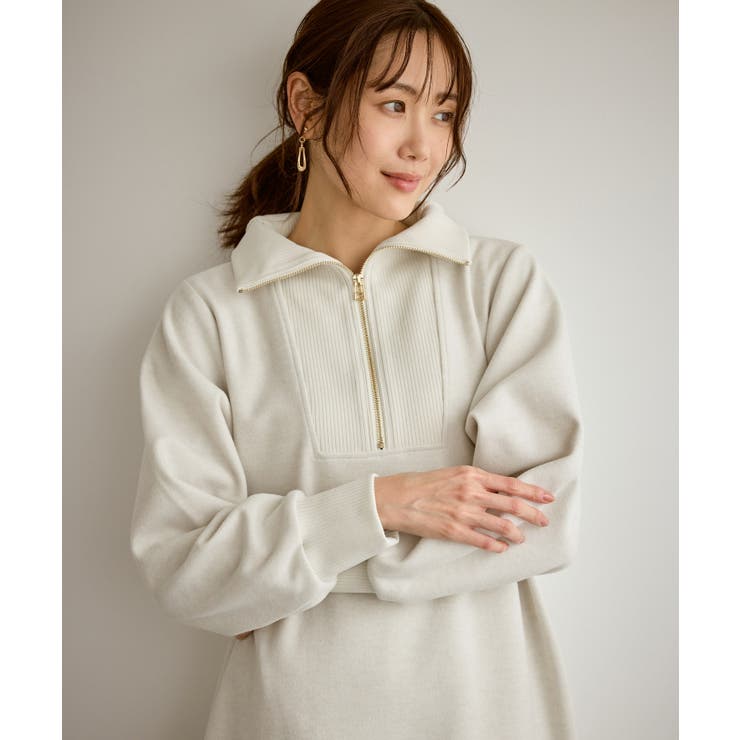 【emur/エミュール】圧縮起毛ステンニットワンピース | ROPE' PICNIC | 詳細画像16 