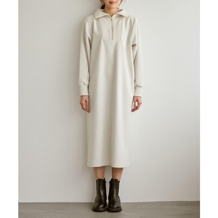 【emur/エミュール】圧縮起毛ステンニットワンピース | ROPE' PICNIC | 詳細画像17 