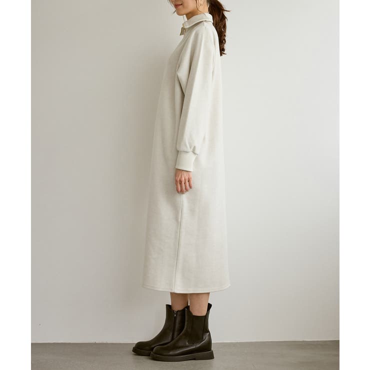 【emur/エミュール】圧縮起毛ステンニットワンピース | ROPE' PICNIC | 詳細画像18 