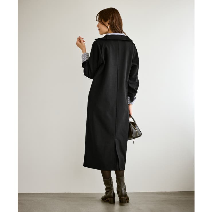 【emur/エミュール】圧縮起毛ステンニットワンピース | ROPE' PICNIC | 詳細画像4 