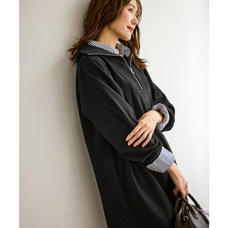 【emur/エミュール】圧縮起毛ステンニットワンピース | ROPE' PICNIC | 詳細画像8 