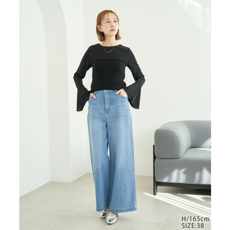 ラメ畔ニットビスチェ | ROPE' PICNIC | 詳細画像11 