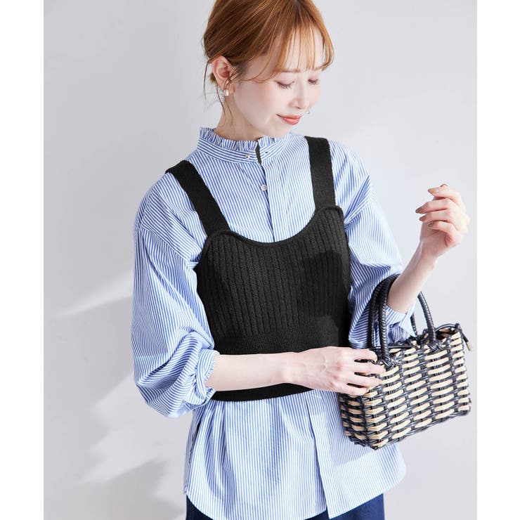 FRAY I.D ビスチェコンビトップス