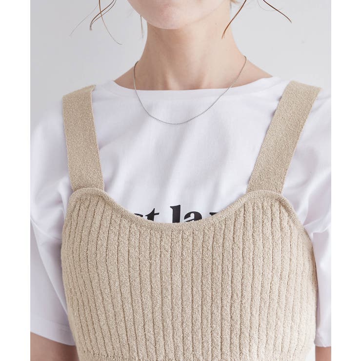 ワイドリブニットビスチェ | ROPE' PICNIC | 詳細画像14 