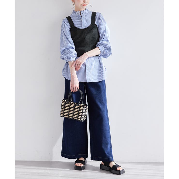 ワイドリブニットビスチェ | ROPE' PICNIC | 詳細画像2 