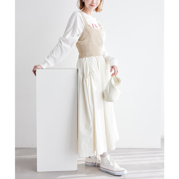 ワイドリブニットビスチェ | ROPE' PICNIC | 詳細画像6 