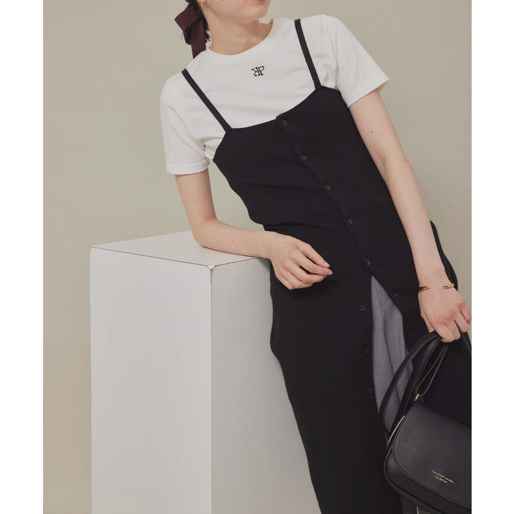 ブラック(01) | 着丈が選べる/ニットビスチェ | ROPE' PICNIC