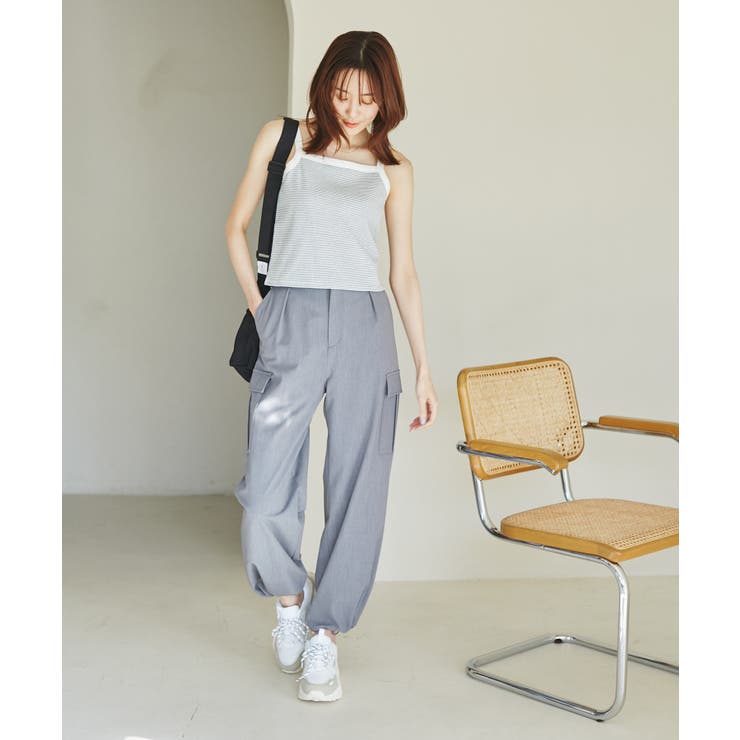 クロップドテレコタンクインナー | ROPE' PICNIC | 詳細画像11 