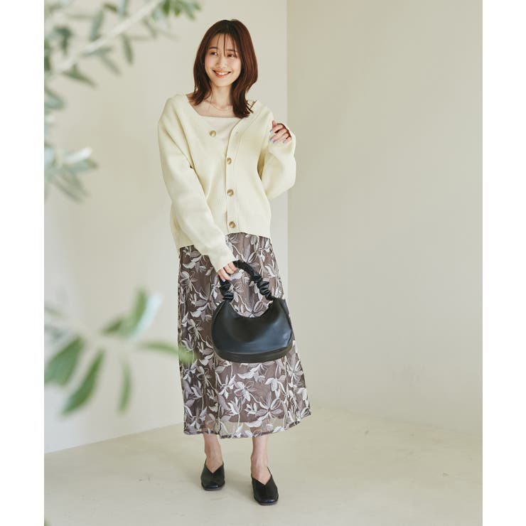 クロップドテレコタンクインナー | ROPE' PICNIC | 詳細画像16 