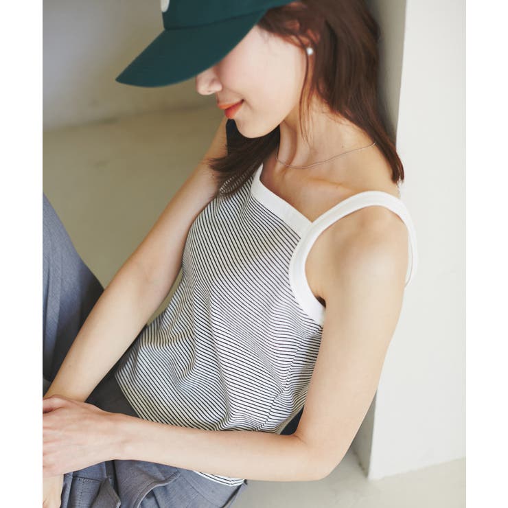 ホワイト系(11) | クロップドテレコタンクインナー | ROPE' PICNIC