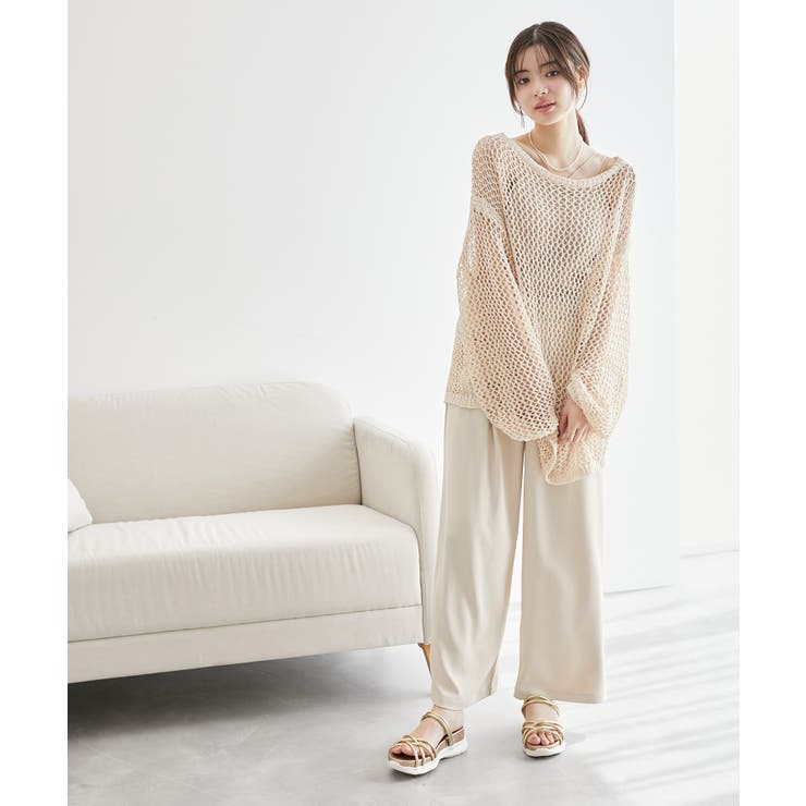 コード使いカップ付きリブキャミインナー | ROPE' PICNIC | 詳細画像17 