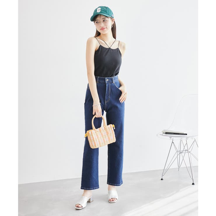 コード使いカップ付きリブキャミインナー | ROPE' PICNIC | 詳細画像3 