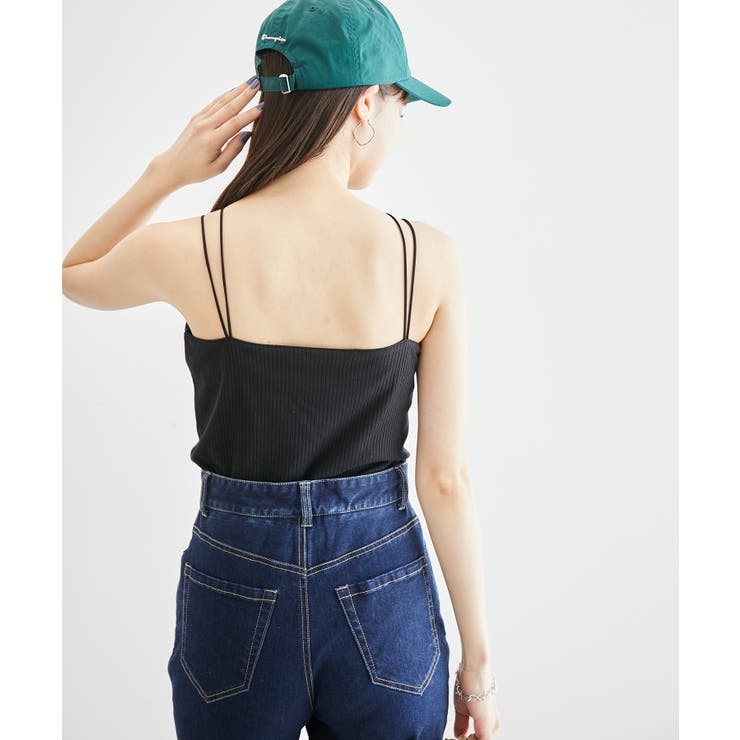 コード使いカップ付きリブキャミインナー | ROPE' PICNIC | 詳細画像6 