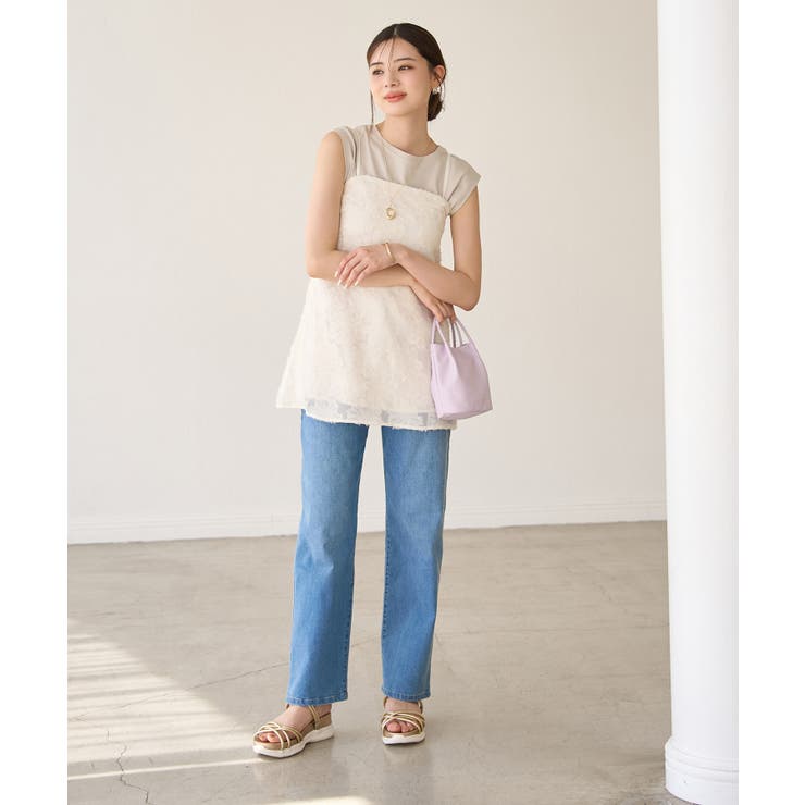 フリンジキャミビスチェ | ROPE' PICNIC | 詳細画像7 